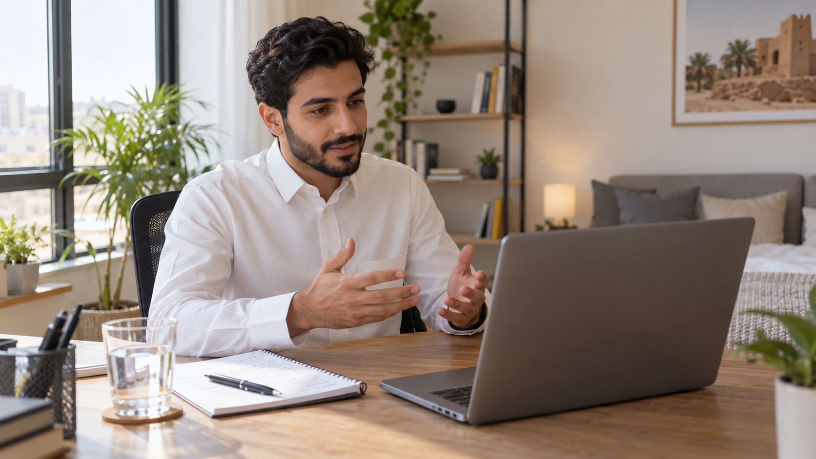 التدرب على كيفية الاستعداد لمقابلة عمل عبر الإنترنت